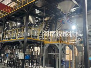 贵州某负极材料企业气力输送自动化生产线案例
